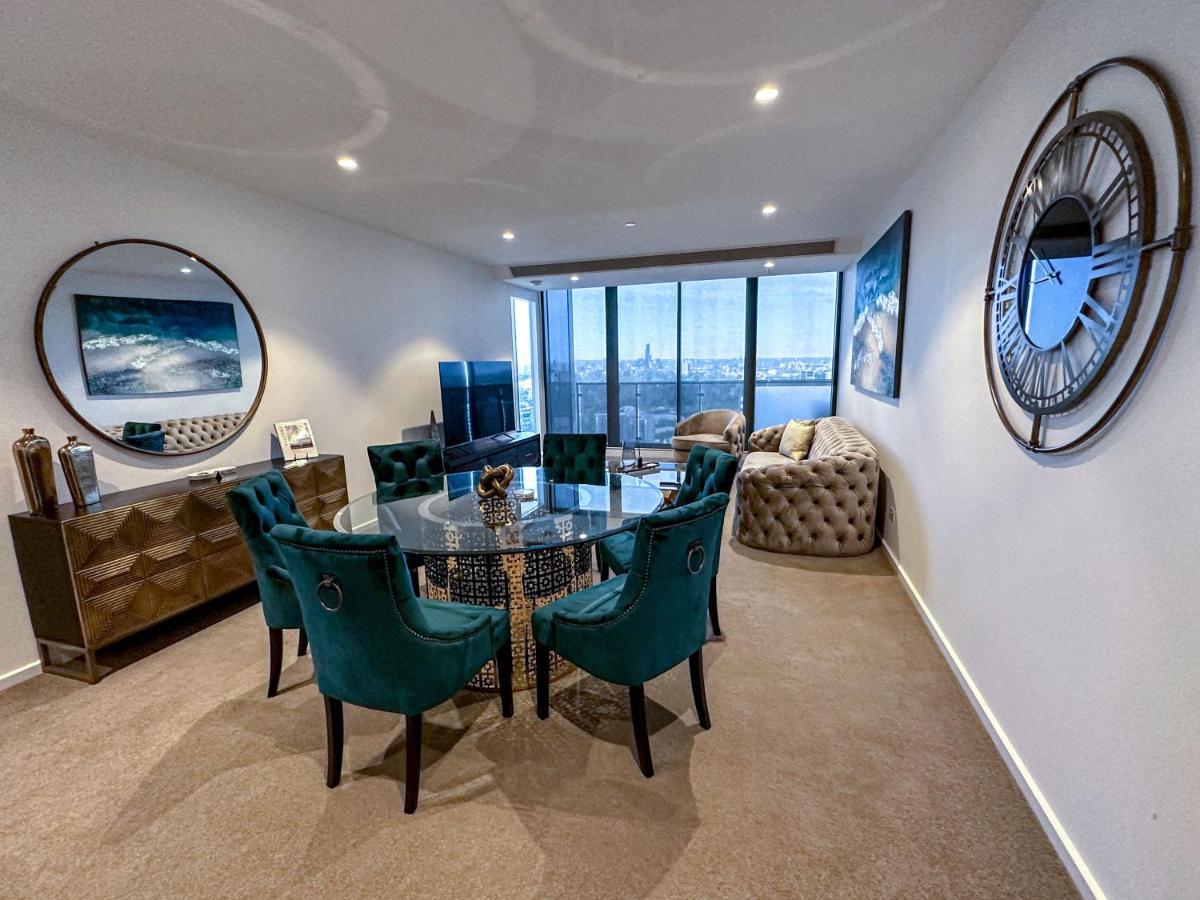 Deluxe 3 Bedroom Apartment In Southbank Melbourne Luaran gambar