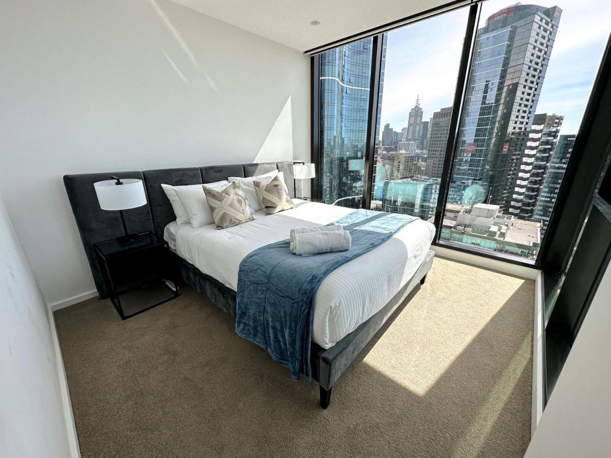 Deluxe 3 Bedroom Apartment In Southbank Melbourne Luaran gambar